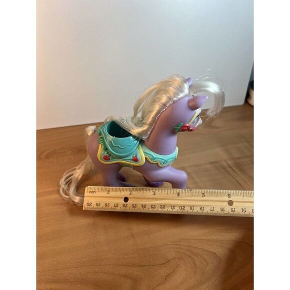 Disney My First Princess Belle Rose Petal Fisher Price Mattel Pony Only 2002 - Picture 9 of 10